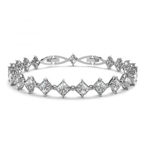Falling Star Sparkling Zirconia Bracelet