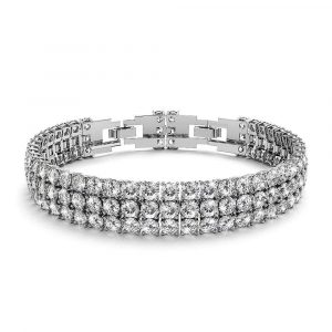 Dynasty Sparkling Zirconia Bracelet
