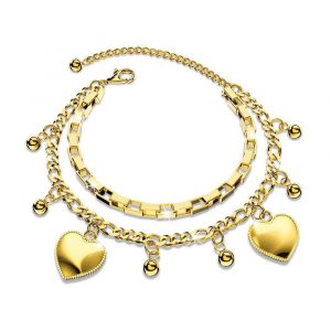 Signature Love in Gold Layered Steel Jewellery