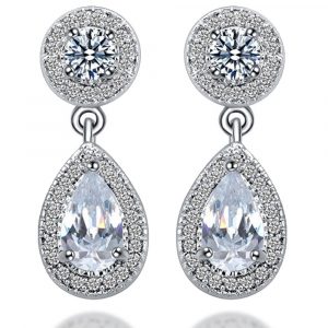 Pear Drop Elegance Earrings