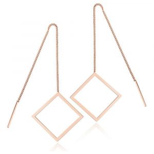 Quad Geo Threader Earrings