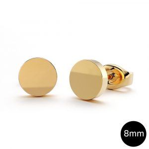 Simplicity Stud Earrings 8mm