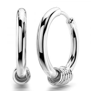 Flawless Illusion Hoop Earrings 20mm