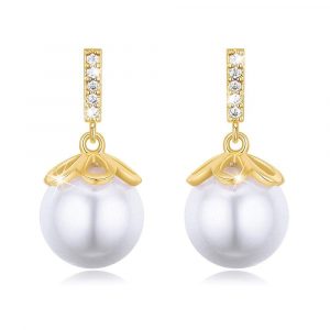 Kiara Pearl Drop Earrings