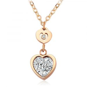Heart Over Heart Necklace
