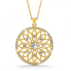Flower of Life Intricate Pendant Necklace