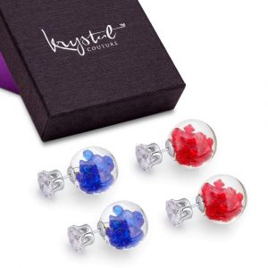 Boxed Stardust Bubble Earrings Set