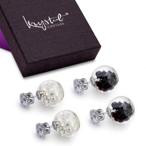 Boxed Stardust Bubble Earrings Set