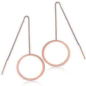 Tina Threader Earrings Circles