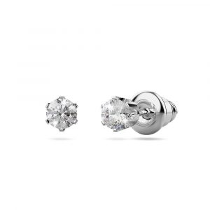 Medici Glam White Gold Stud Earrings