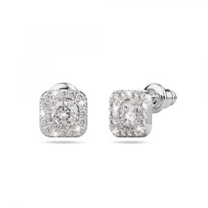 Eleanor White Gold Stud Earrings