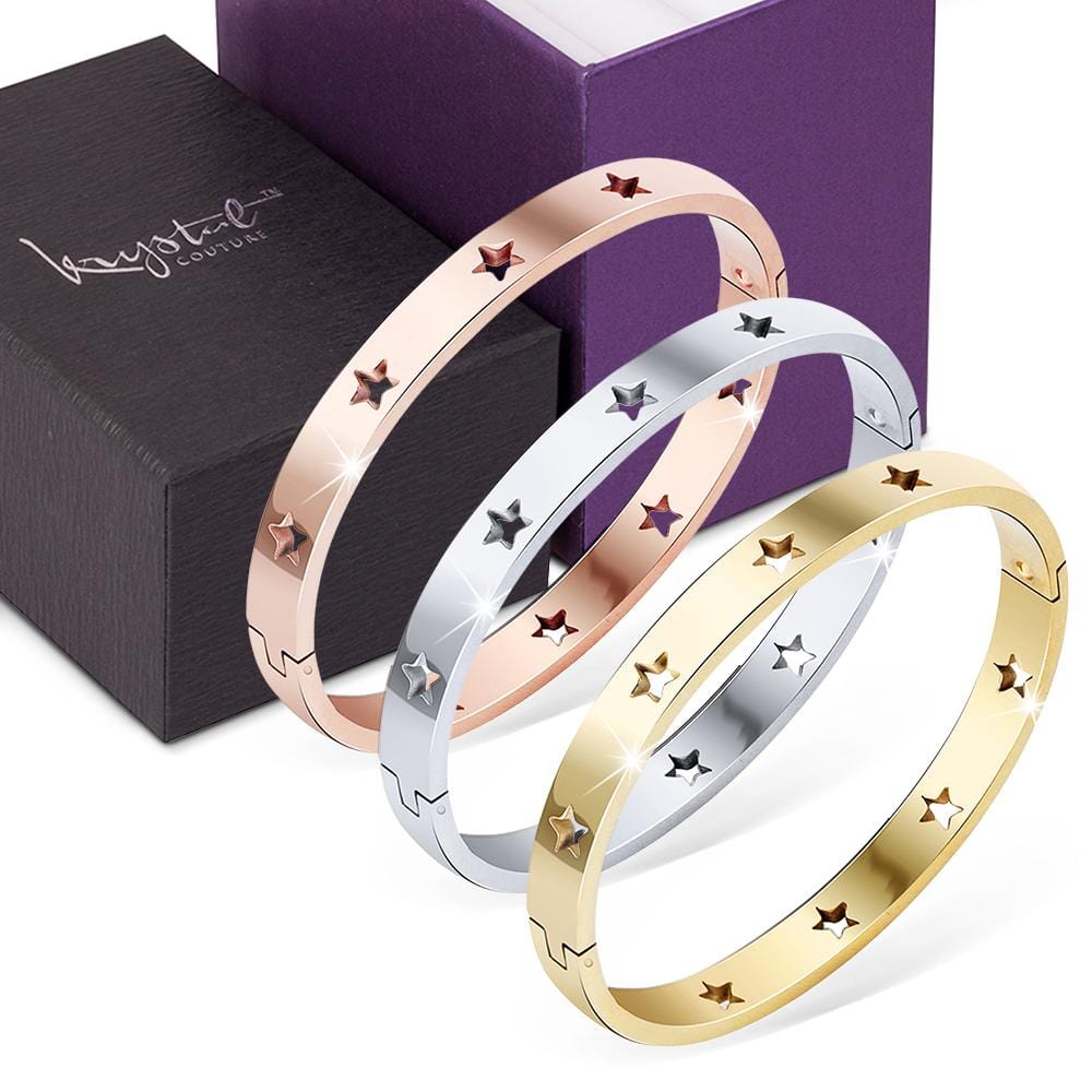 Boxed Bellatrix Star Three Bangle Set