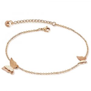 Butterfly Charm Anklet