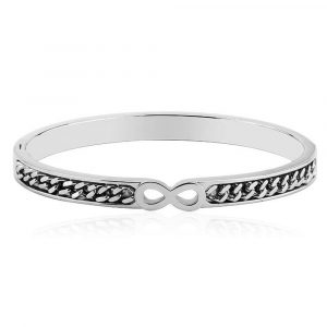 Chained Infinity Bangle