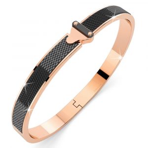 Elaine Rose Gold Bangle
