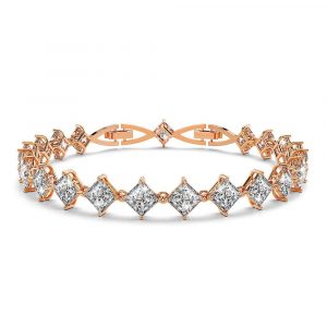 Falling Star Sparkling Zirconia Bracelet