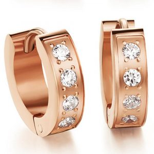 Diamonelle Huggie Earrings