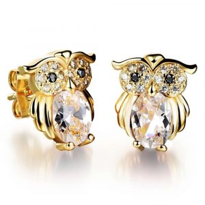 Pairs of Owl Stud Earrings