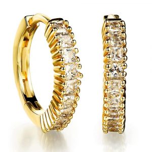 Huggie Earrings Crowning Glory