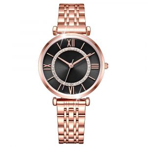 Bullion Gold Ceena-Black and Rose Gold