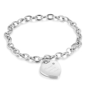 Forever You'Re My Lover Bracelet White Gold