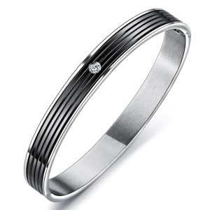 Ridge Design Bangle 8mm