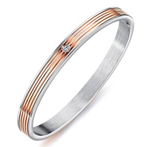 Ridge Design Bangle 6mm