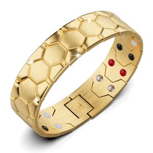 Watch Band Chunky Stack Gold Layered Bracelet