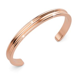 Lisa Luxe Cuff Bangle Rose Gold