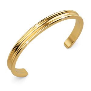 Lisa Luxe Cuff Bangle Gold