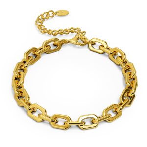 Cable Chain link Bracelet