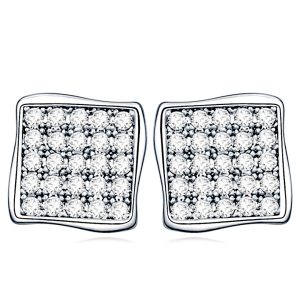 Treasure Square Stud Earrings