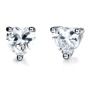 Pure Heart Studs Earrings