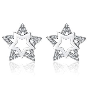 Glowing Star Earrings