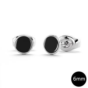 Mitch Stud Earrings 6mm