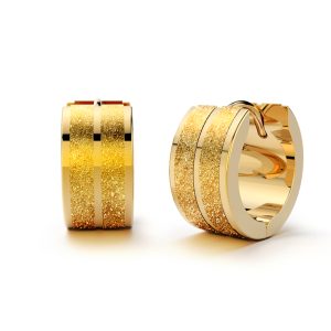 Illusion Huggie Earrings
