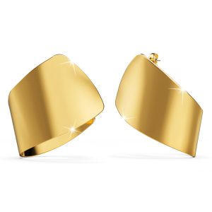 Solid Jagurd Earrings in Gold