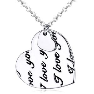I Love You Necklace