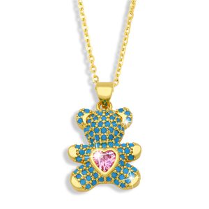 Love Stories Little Bear Pendant Necklace