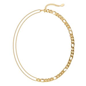 Classic Figaro Ball Chain Necklace