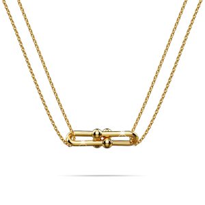 Gleaming Fusion Necklace in Gold