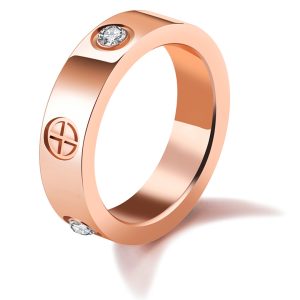 Cross & Spark Promise Ring