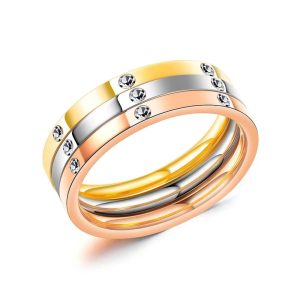 Tri-Tone Masterpiece Ring
