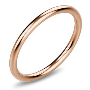 Rheda Classic Tubular Ring in Rose Gold