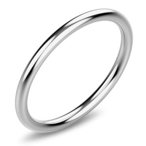 Rheda Classic Tubular Ring in Silver