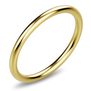 Rheda Classic Tubular Ring in Gold