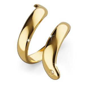 Orphic Double Wrapped Band Ring in Gold