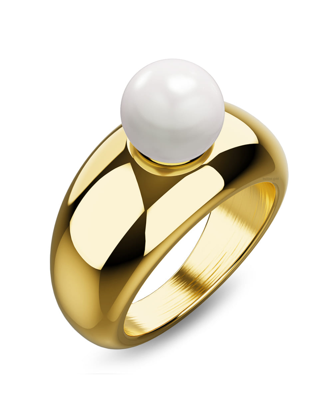 Pearl of the Sirens Gold Layered Ring