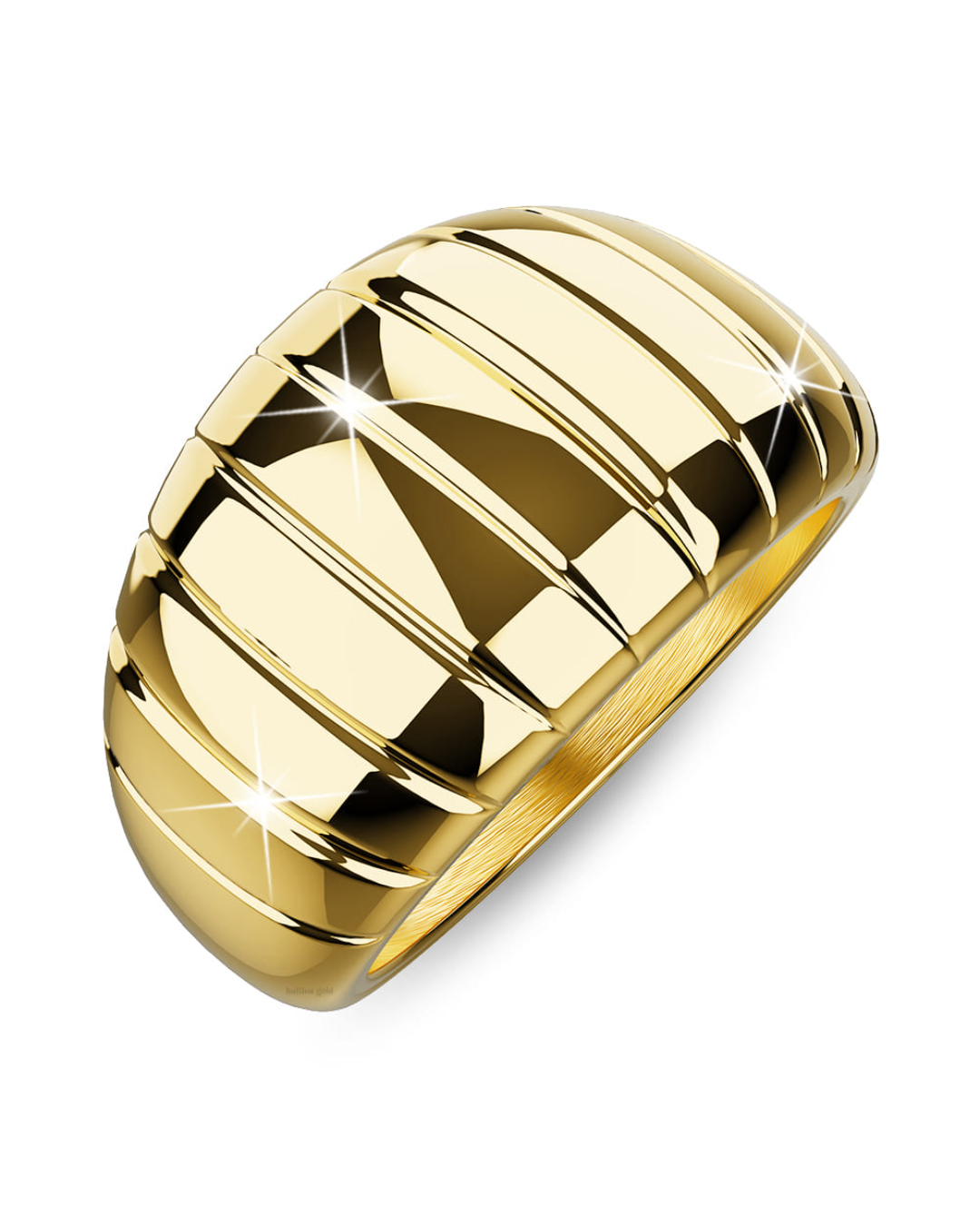 Royal Midas Gleam Ring in Gold Layered