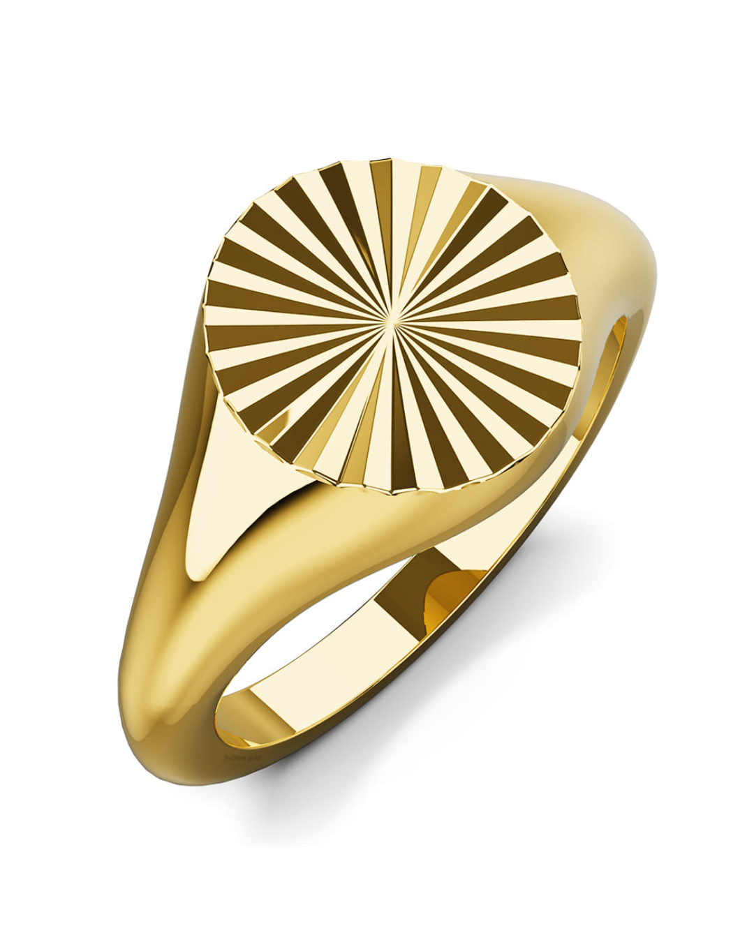 Vortex Aura Gold Plated Ring
